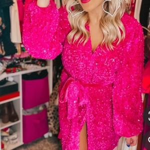 party dress/cardigan